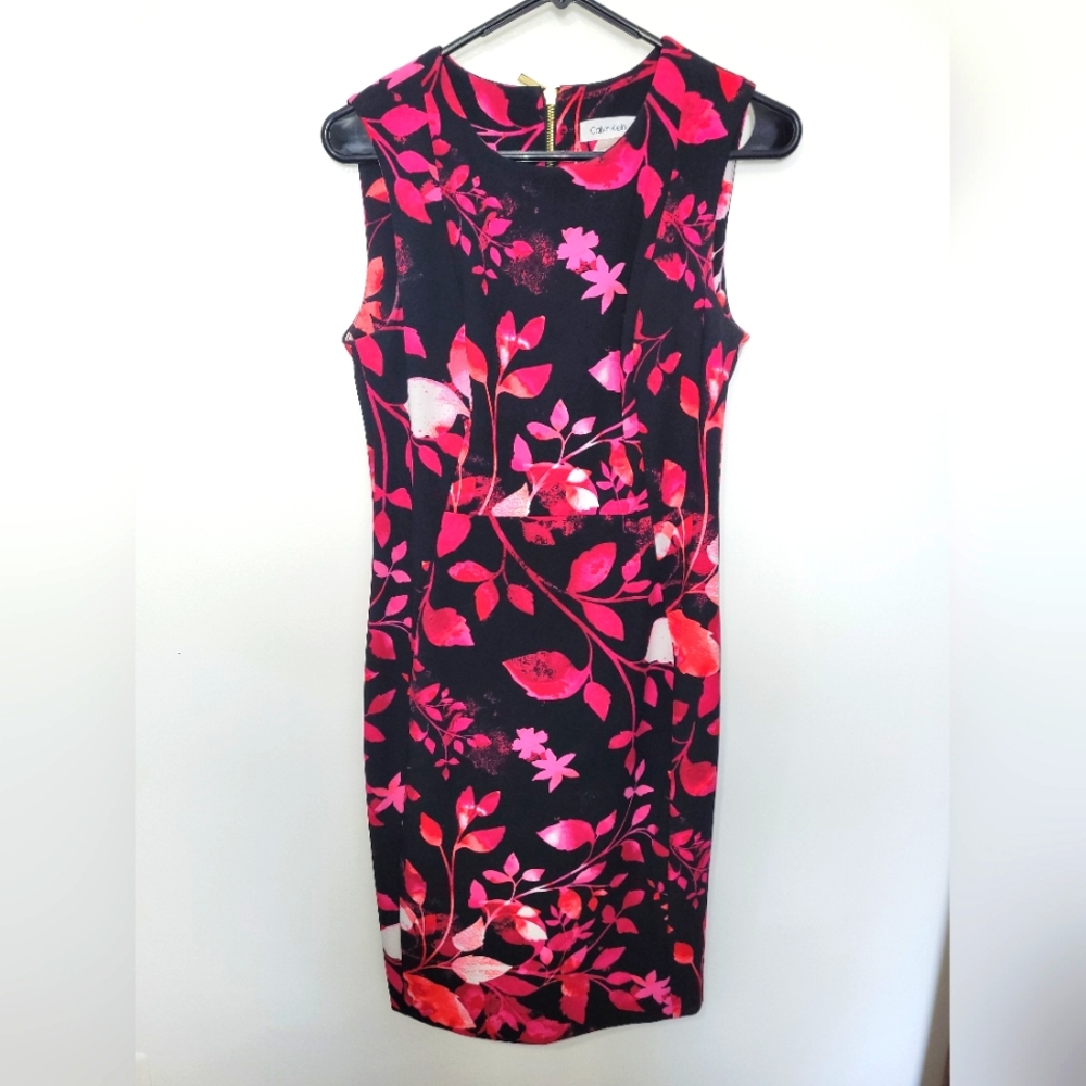 Flower Scuba Dress